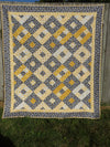Quilt-Do Si Do Yellow--74"x64"