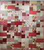 Quilt-Fat Quarter That (Pink & Cream)--72.5"x81.5"