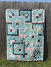 Quilt-Layered Stars--48"x63"