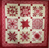 Quilt-Red Hot Cinnaberry from Wildflower Sampler --73"x73"