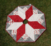 Quilt-Red Tree Skirt--42"x42"