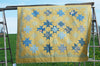 Quilt-Stars for Audrey Yellow--54"x66"