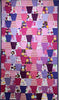 Quilt-Tumbler (4.5" Die) Pink & Purple --31.75"x56"