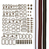 Essential Box Bundle Of Hardware & Zippers Antique