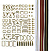 Essential Box Bundle Of Hardware & Zippers Gold