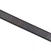 Silver Chevron Webbing 1-1/2in