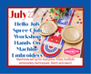 Machine Embroidery with Spree Club July 22nd & 23rd @ 9AM
