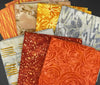 Sunset Orange Fat Quarter Bundle