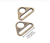Triangle Ring 1.5 inch Antique Brass 2/pkg