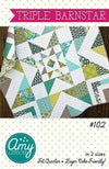 Triple Barnstar Quilt Pattern