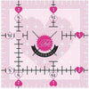 Tula Pink 2.5in x 2.5in Heart Cutting Ruler