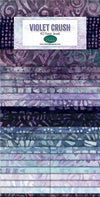 Violet Crush:40 Karat Gems/Jelly Roll Strip Pack