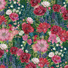 Wild Garden: Packed Floral Teal
