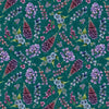 Wild Garden: Small Floral Teal