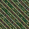 Wild Garden: Diagonal Stripe Green