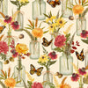Monarch Meadow: Floral Jars Cream