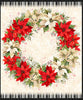 Poinsettia Radiance: Large Panel