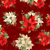 Poinsettia Radiance: Poinsettia Bouquets Dark Red