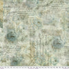 Quilt Back: Receipt - Aqua