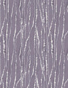 Au Naturel: Purple Dotted Stripe