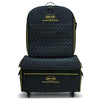 Babylock XL Trolley with Embroidery Arm Case-Quilted Black with Gold Logo & Components