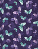 Botanical Magic: Purple Butterfly Toss