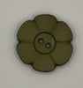 Button-Olive Flower 1.25"