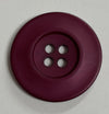 Button-Poly 55mm Dk Lilac