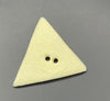 Button-Triangle Cream 1-1/2"