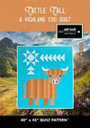Cattle Call-a Highland Coo Quilt Pattern