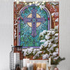 Christmas Church Window by Dona Gelsinger for OESD