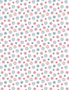 Colors of Summer: White Small Floral
