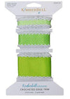 Crocheted Edge Trim-Lime Green Kimberbell