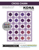 Cross Churn Kona Quilt Pattern & Fat Quarter Bundle