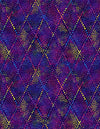 Diamond Dots-Multi Purple