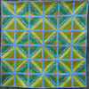 Easy Diamonds - - Finished Quilt