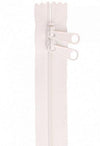 Zipper 30in Double Slide-White