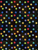 Feeline Good Rainbow Spots-Black Multi