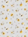 Fields of Gold:Floral Toss-Gray