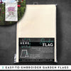 Garden Flag 2 Pack-Linen by OESD