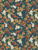 Garden Gate Roosters: Teal Floral