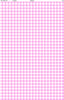 Gingham: Gum Pink & White