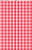 Gingham: Red & White