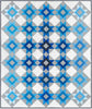 Gradient Stars Kona Quilt FQ Bundle & Pattern