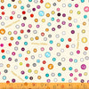 Happy Chance:Selvedge Dots-Cream