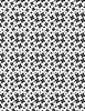 Illusion: White Floral Grid