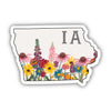 Iowa Painterly Sticker