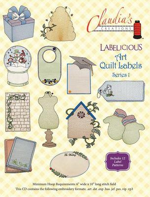 Labelicious Art Quilt Labels 1 โ Inspired to Sew