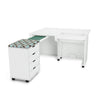 Laverne & Shirley Sewing Cabinet - White