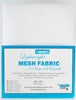 Mesh Fabric-White 18x54